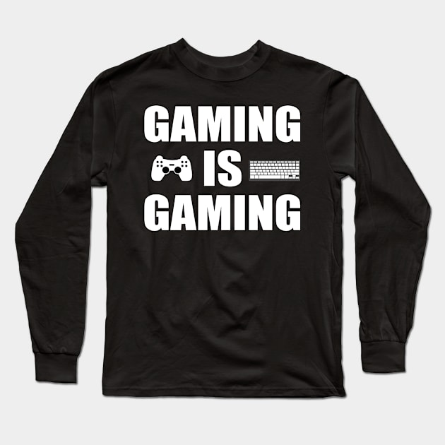 Gaming Gamer Console PC Player Gift Long Sleeve T-Shirt by Anassein.os